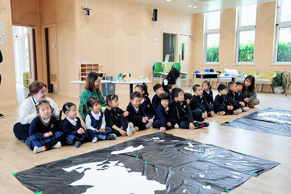 地球日活动,南通民办惠立幼儿园